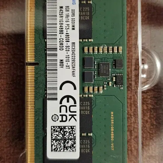 ddr5 노트북 4800 삼성 정품 8기가 2개