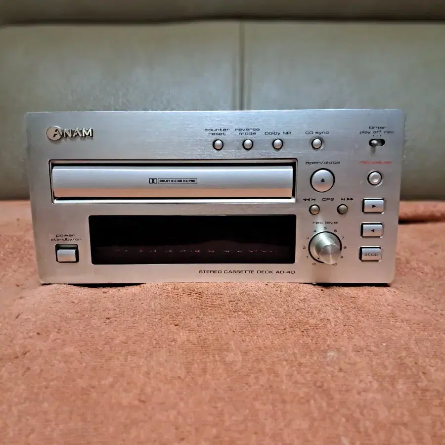 ANAM STEREO CASSETTE DECK PLAYER AD-40