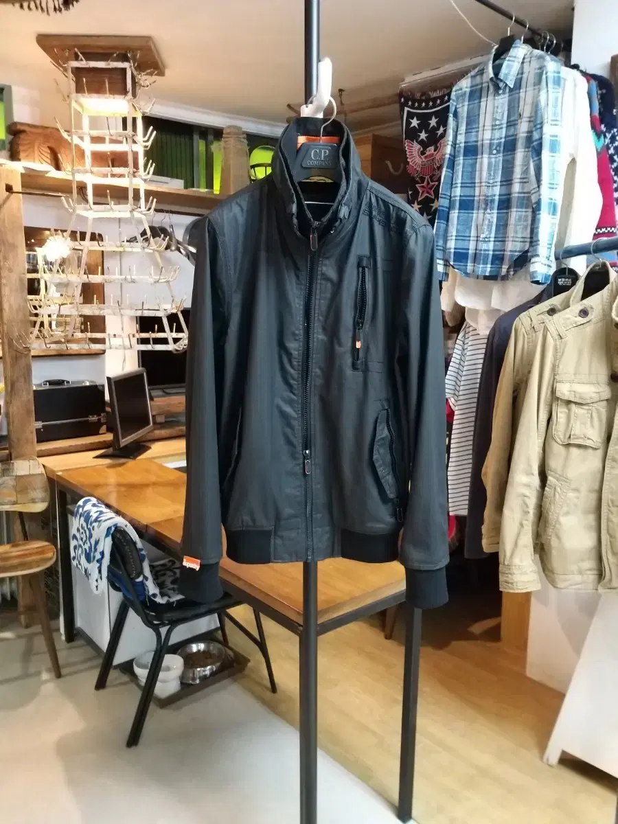 Superdry Bomber Waxing Jacket . L