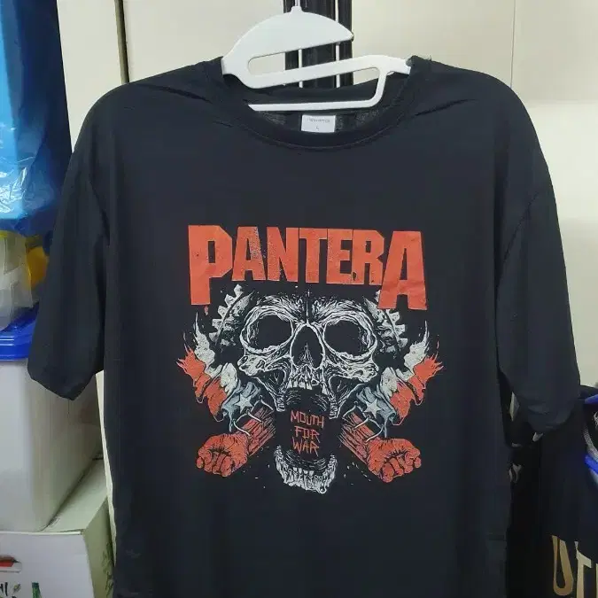 새상품)Pantera - world domination1999티셔츠