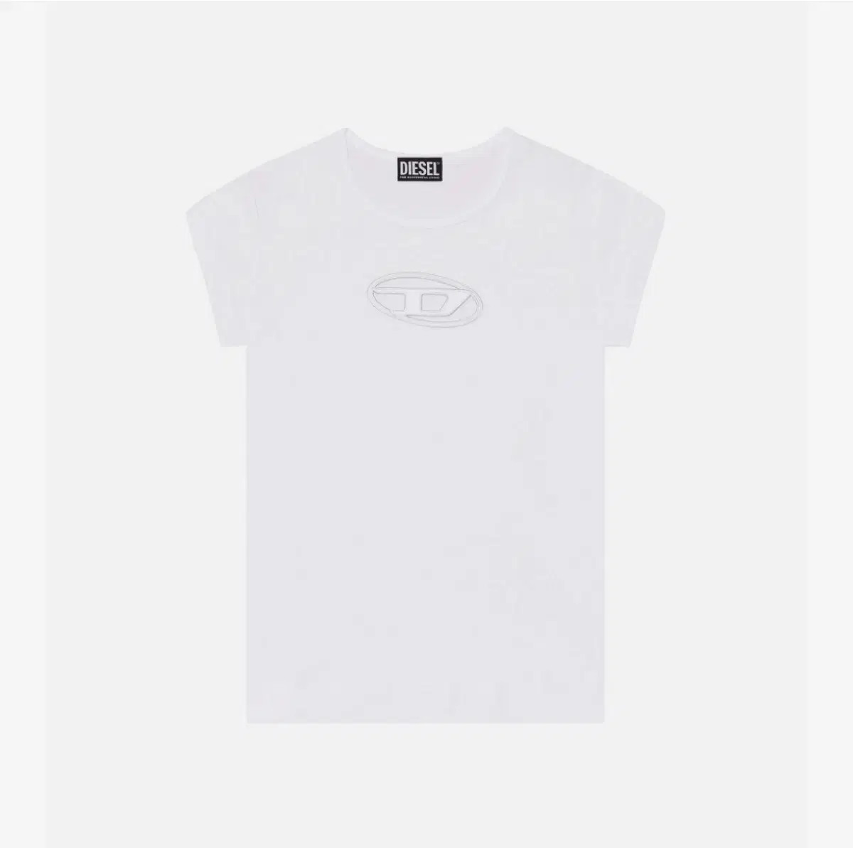 Diesel Peekaboo Women's Short Sleeves S White sells