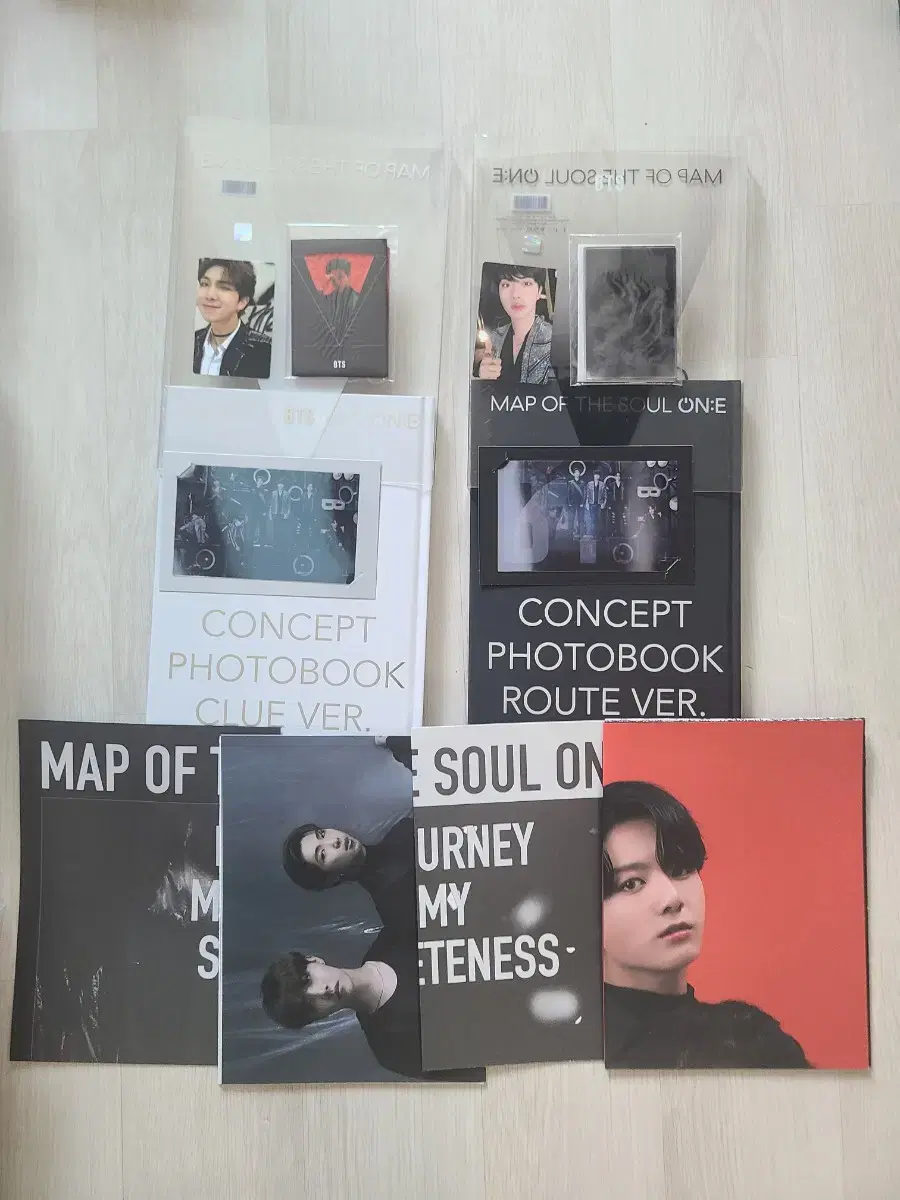 All contents of the BTS MAPSOL concept photobook included