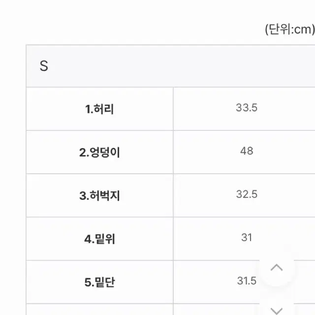 (새상품/s) 에어치모드 올트 반바지