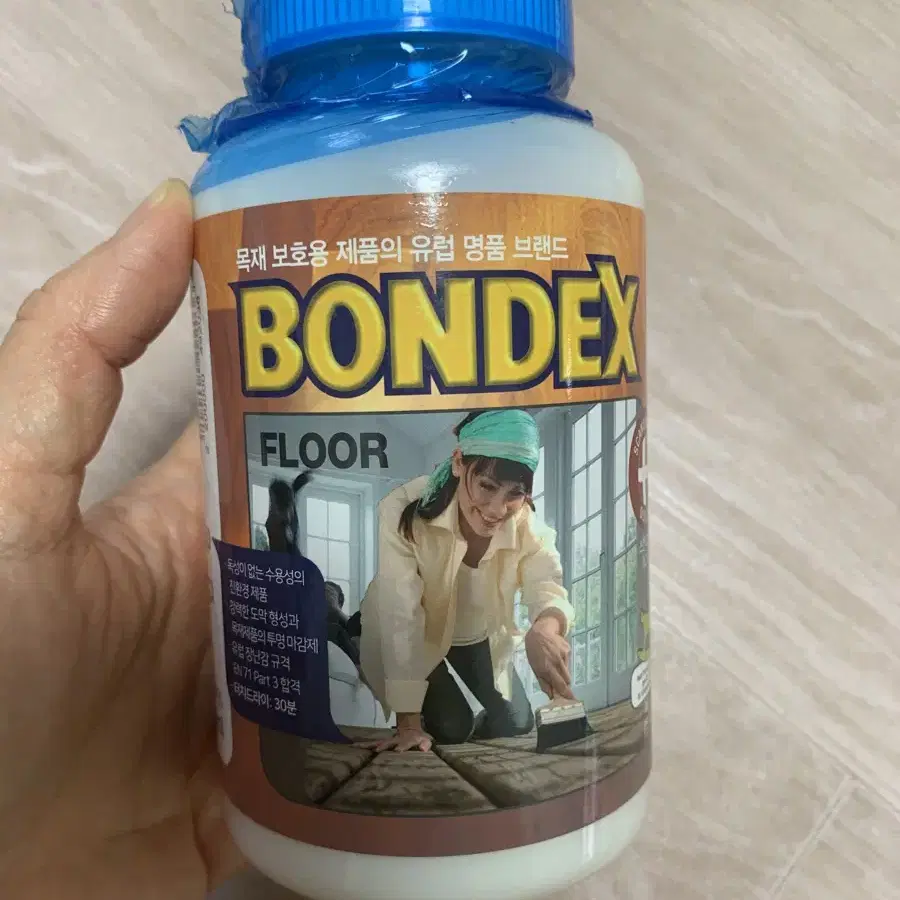 본덱스 퀵 드라잉 PU 바니쉬 반광 500ml