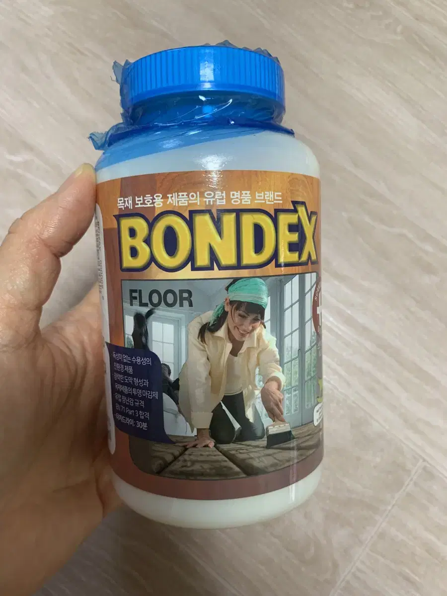 본덱스 퀵 드라잉 PU 바니쉬 반광 500ml