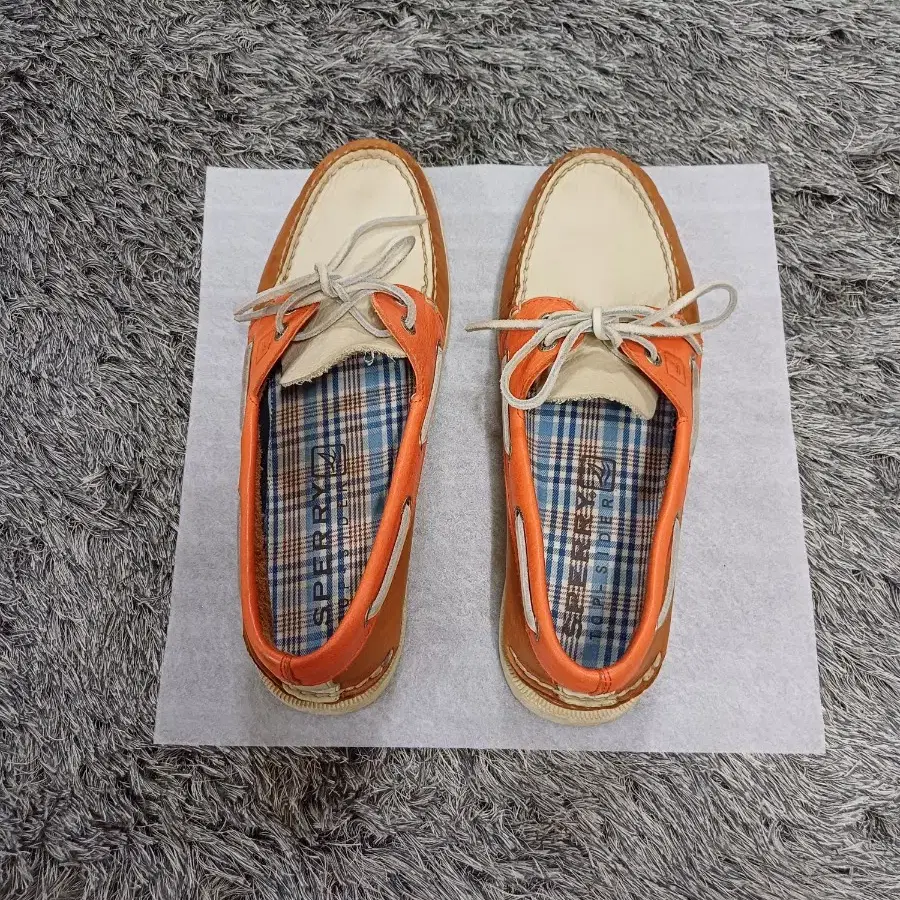 SPERRY 스페리 가죽 로퍼 슈즈 9M 270