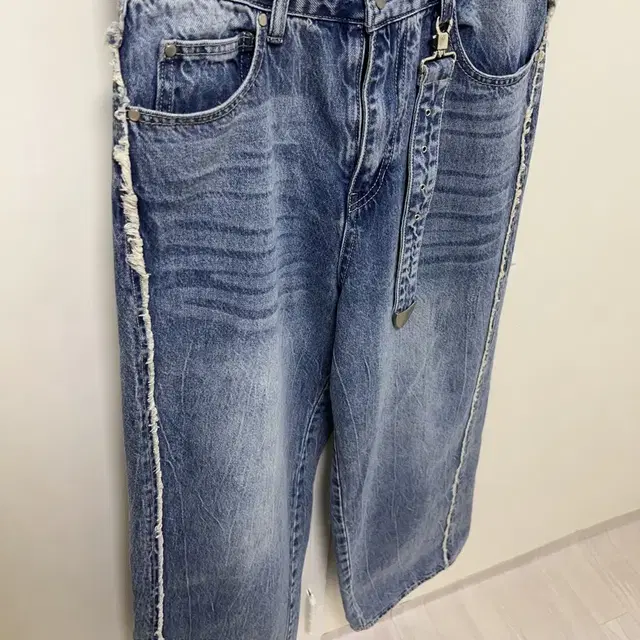 마틴플랜 Loose Out Wide Denim - M.BLUE