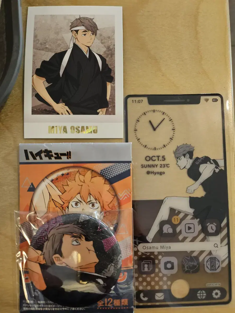 Haikyuu Canbadge/Samu Cheer Pasha/Like kard in bulk