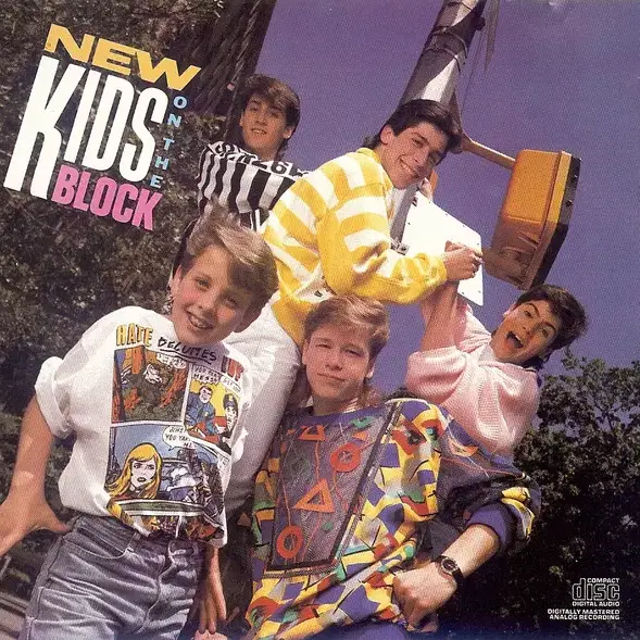 New Kids On The Block 1집 (CD) 한국반1989EX-