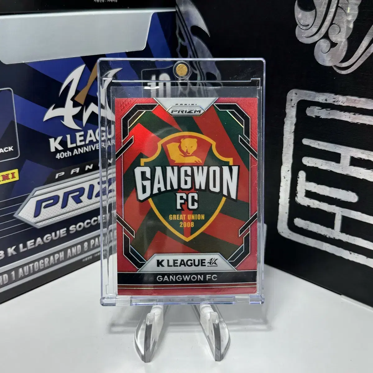 23 Panini K League Prism Gangwon FC Logo Red 115Limit