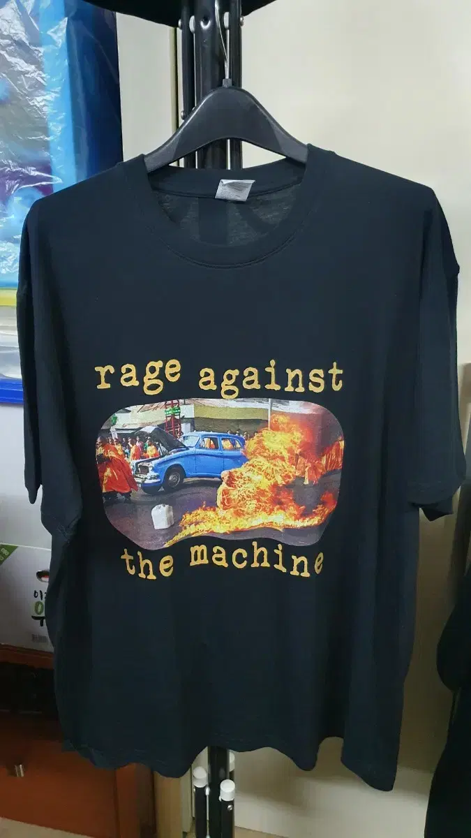 New)Rage against the machine Cotton short sleeve T-shirt L