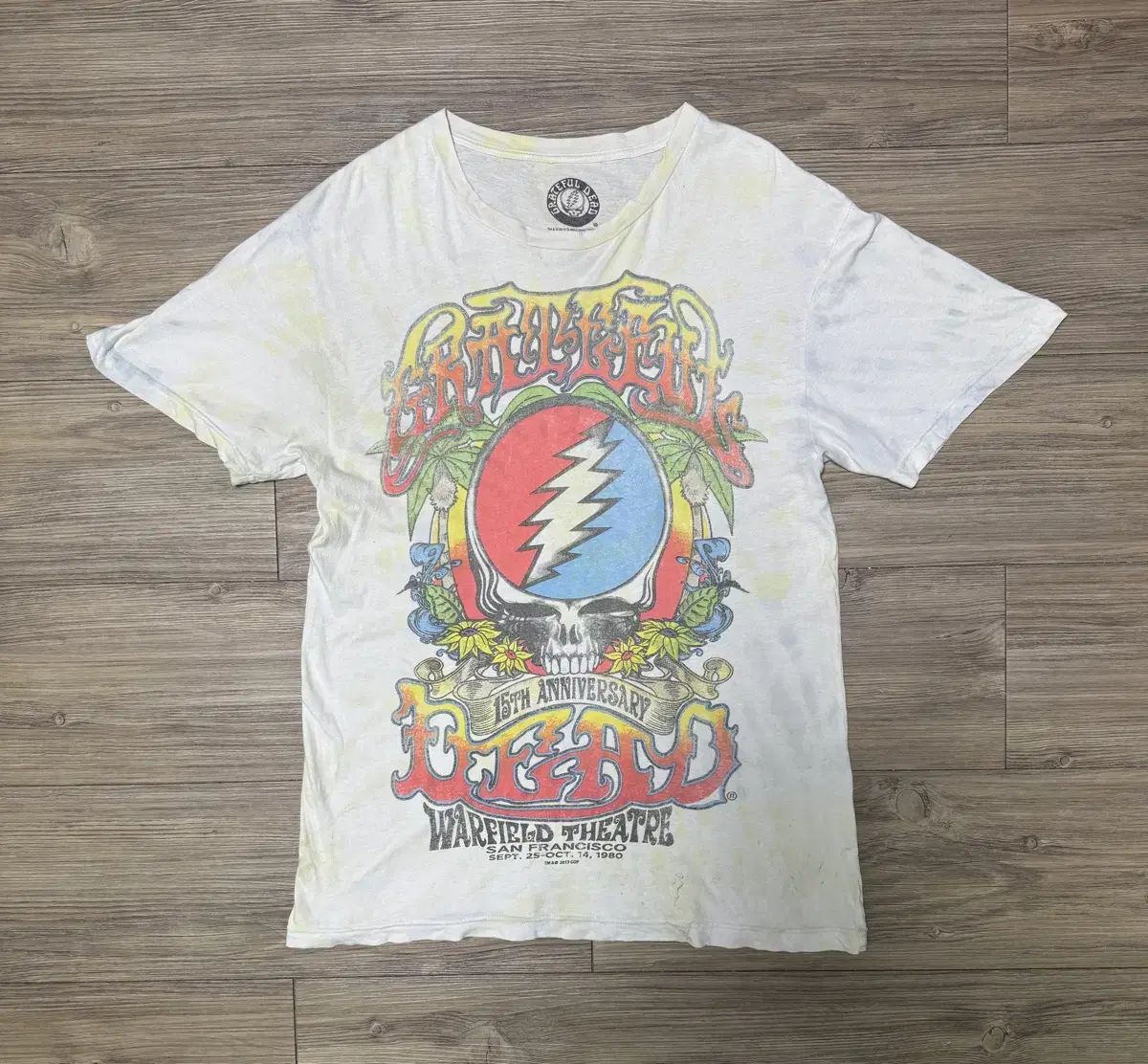 2013 Grateful Dead Tie-Dye Band Tee