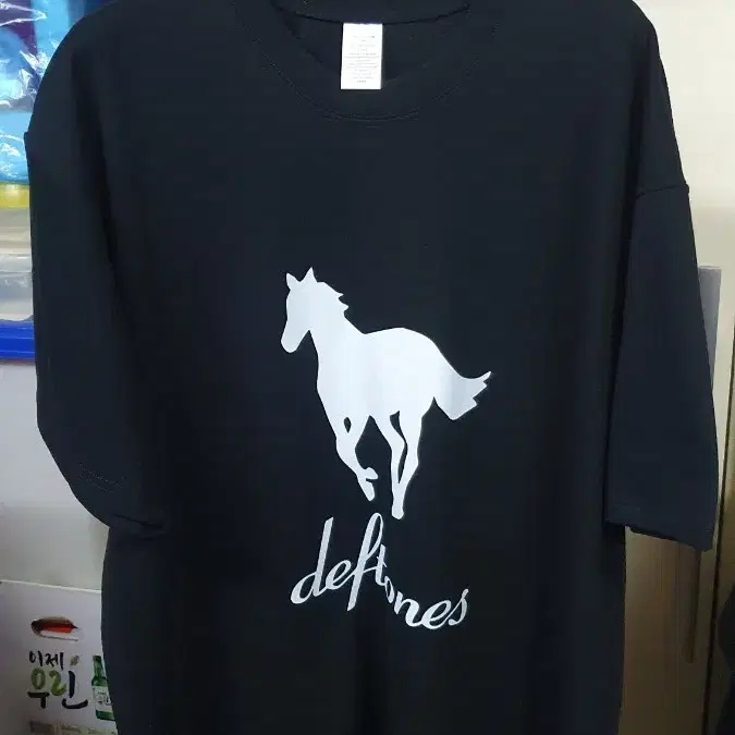 새상품)Deftones -White Pony tour date 반팔티XL