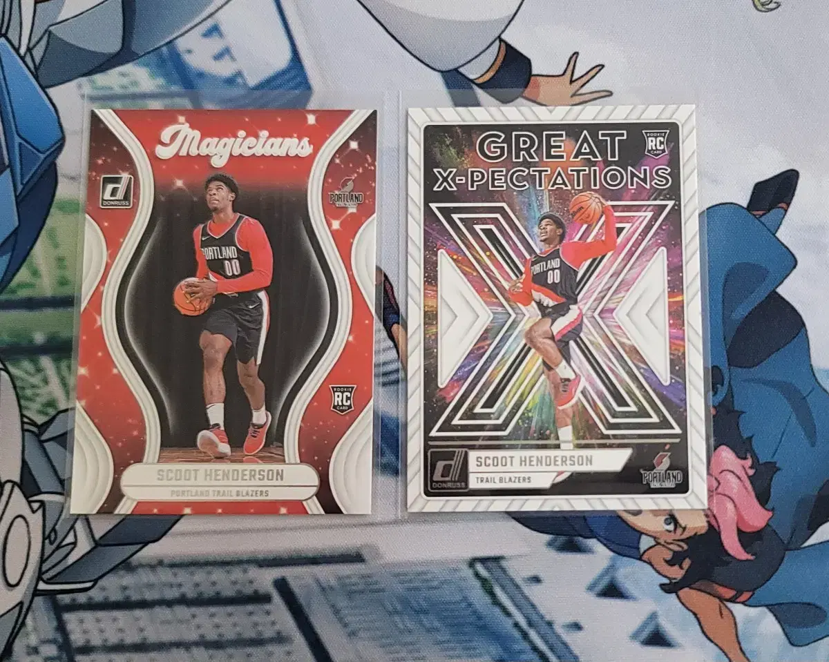 NBA Donruss 포틀랜드 스쿳헨더슨 루키 베이스카드 돈러스