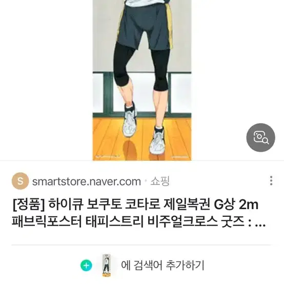 하이큐 제일복권 G상 보쿠토 태피스트리