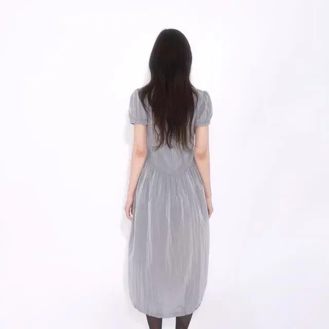 Loulouseoul 루루서울 yucca nylon dress (gray