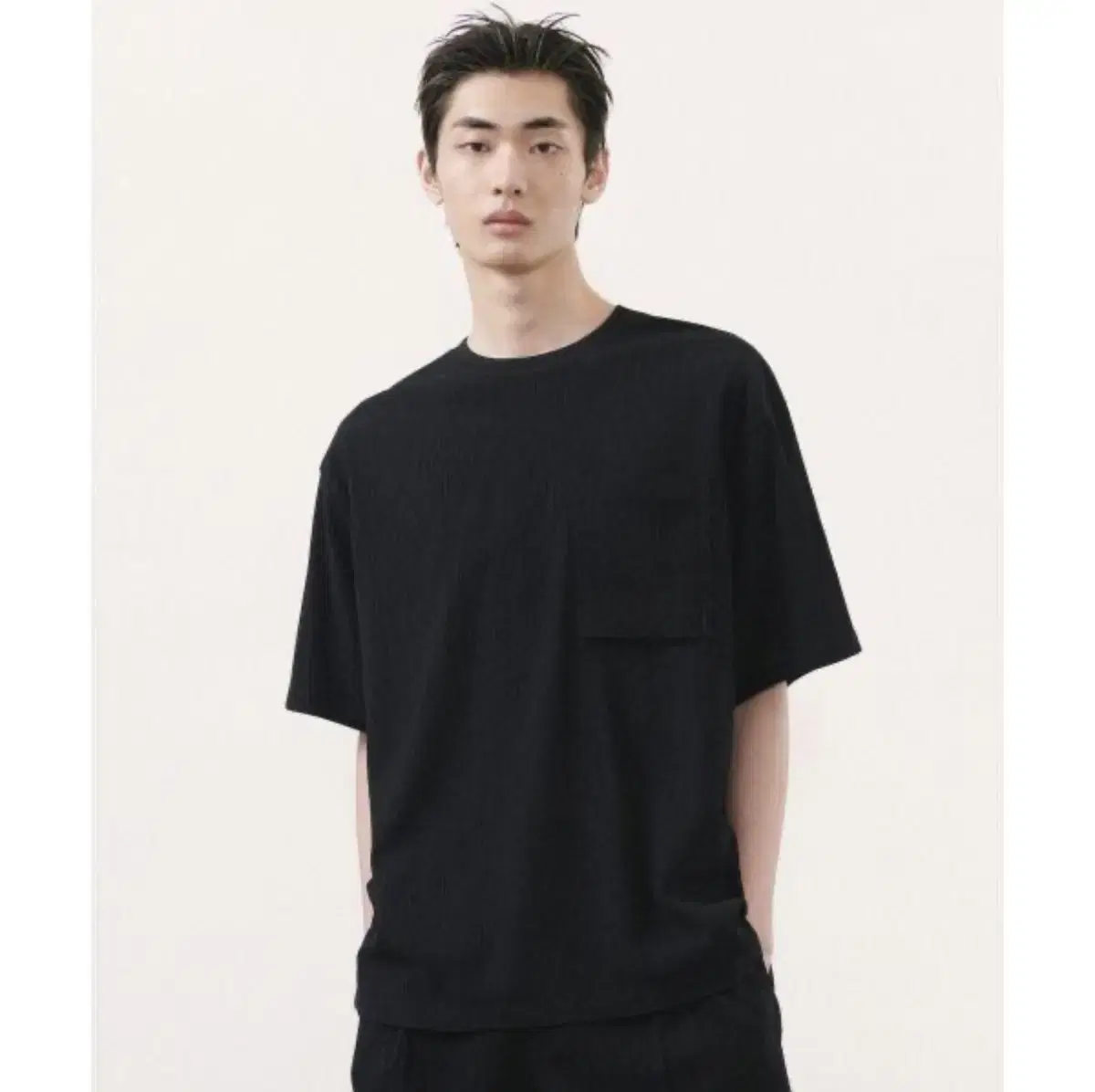 Unisex Standard Crinkle Oversized Woven T-Shirt