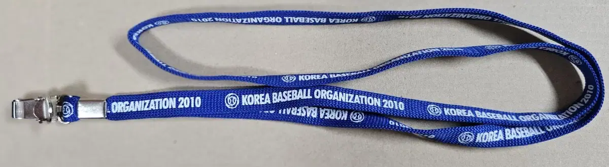 2010년 한국야구위원회(KBO) AD카드 랜야드(목걸이)