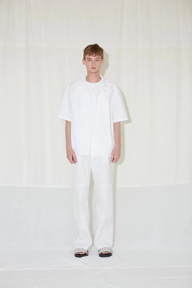 Label Archive Banding e.ji Pants White 2