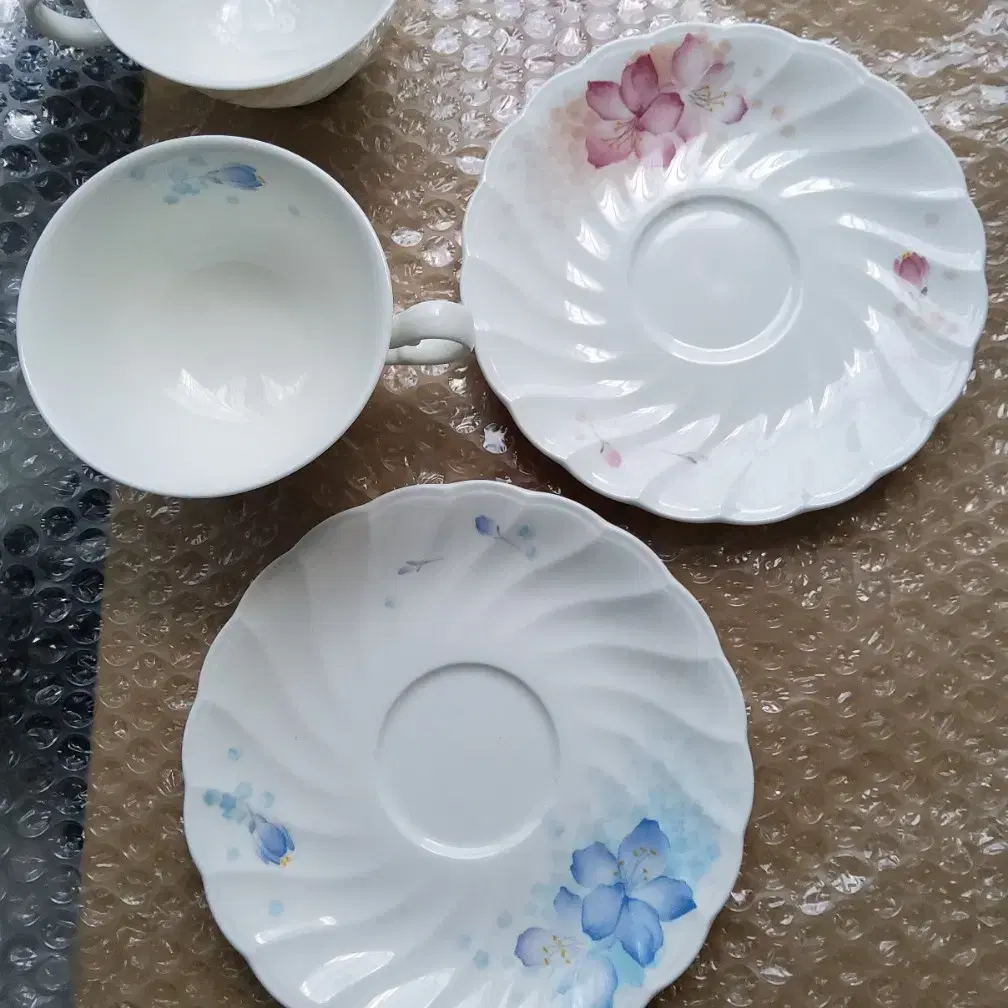 노리다케 델피니움 Noritake Delphinium 핑크+블루 세트