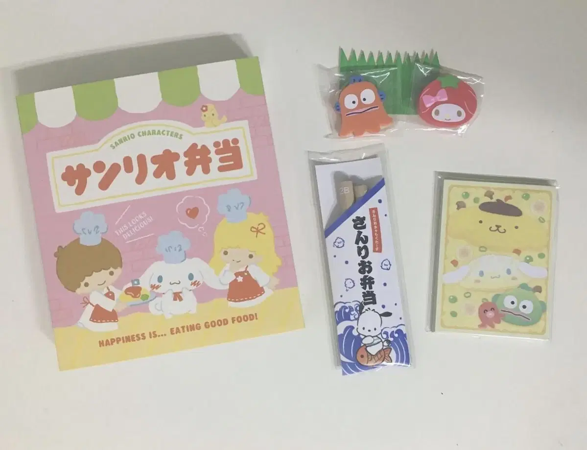 Sanrio Characters Pencils,Erasers,Notepads bulk sells