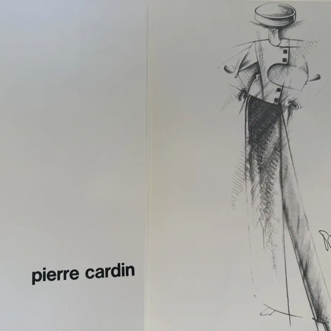 패션 - 피에르 가르뎅 - PIERRE CARDIN 스케치 5 점 빈티지