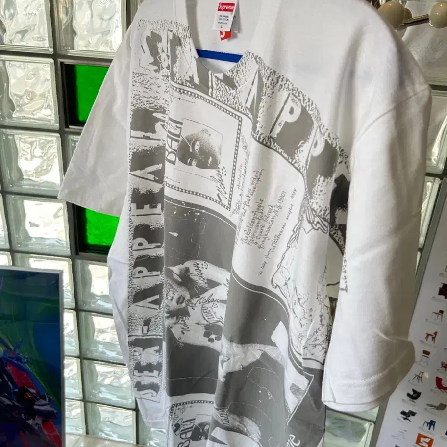 Supreme 콜라쥬 티셔츠 collage tee