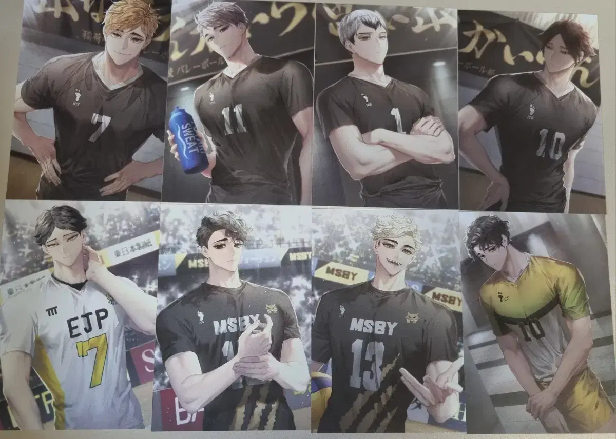 Hemunim haikyuu postcard