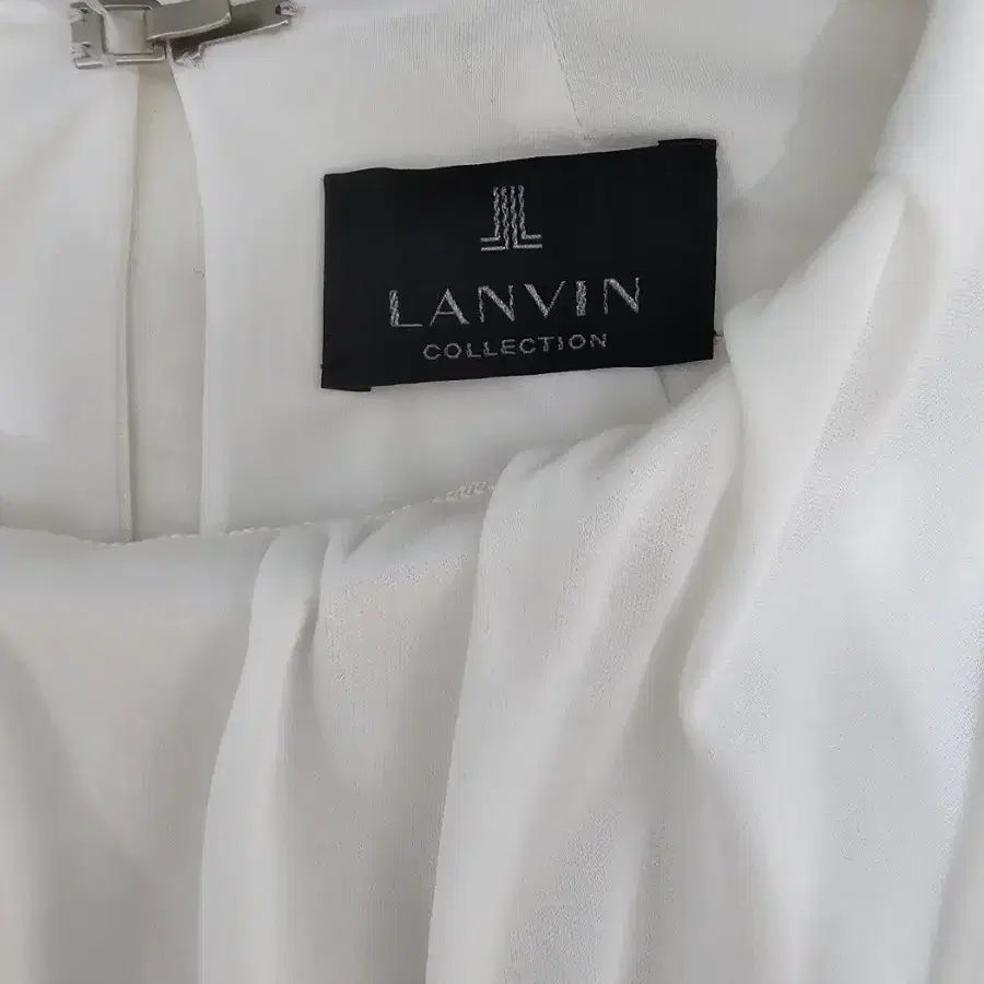 LANVIN 랑방 컬렉션 민소매 미디원피스