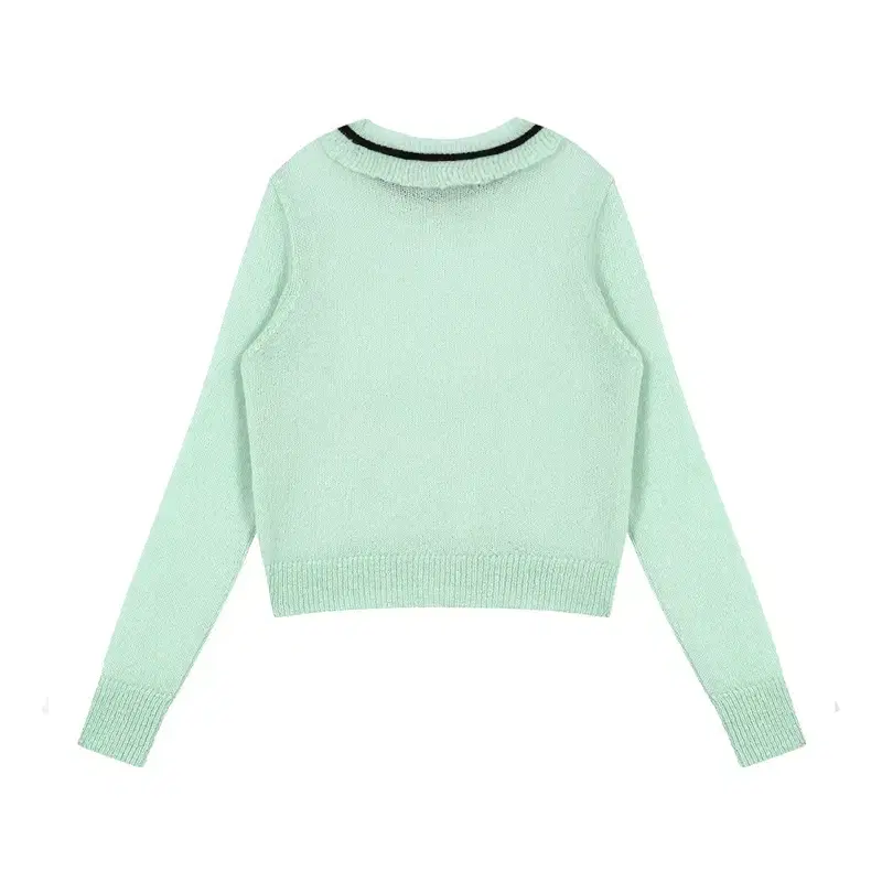 쟈니헤잇재즈 RUFFLE NECK KNIT