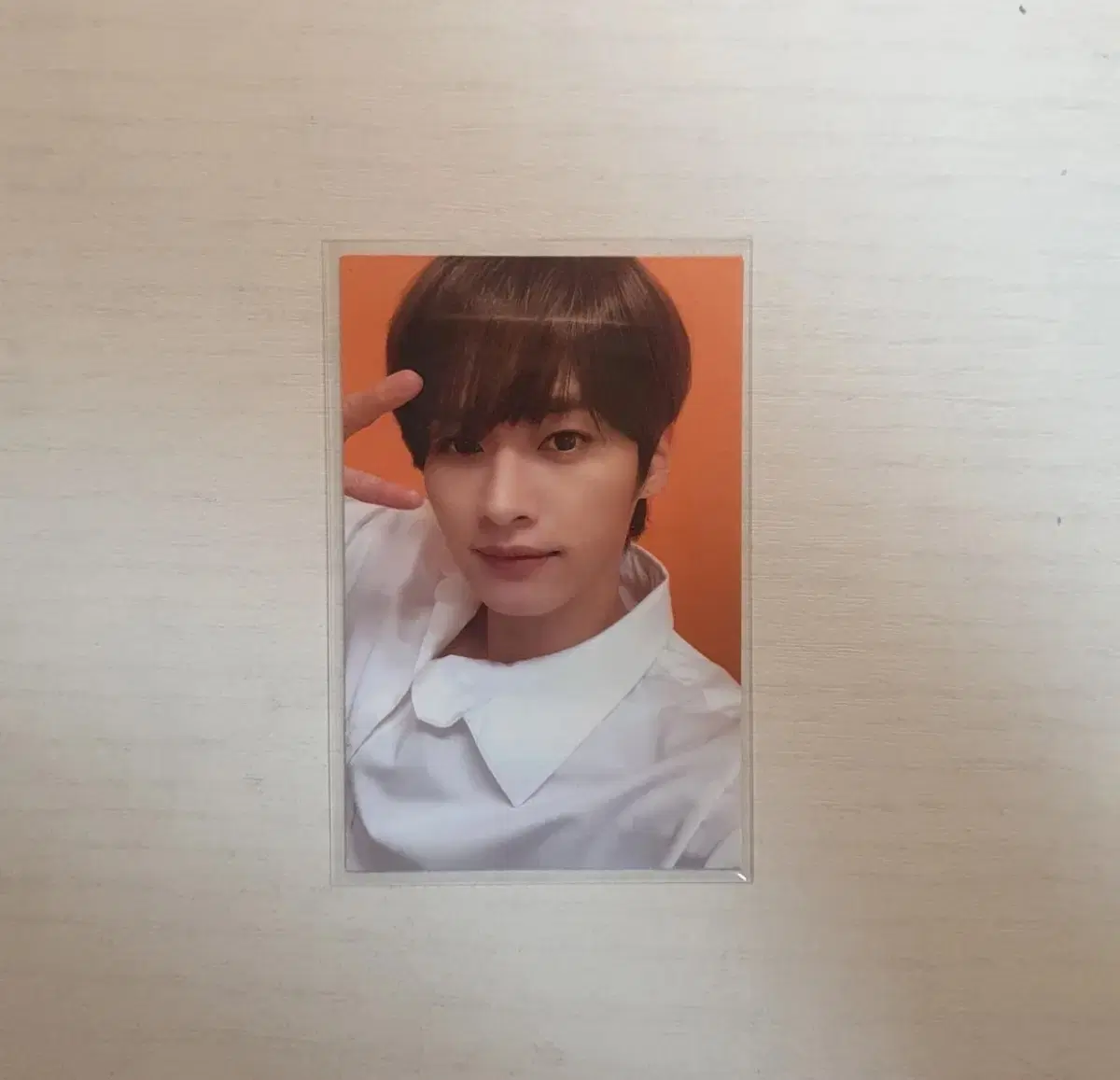 straykids skz lee know hardworking double sided photocard wts