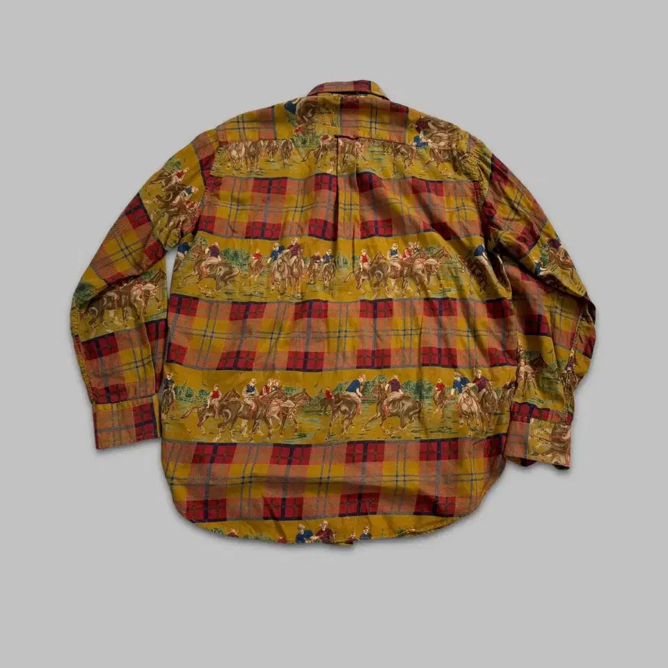 vintage jantzen polo check pattern shirt