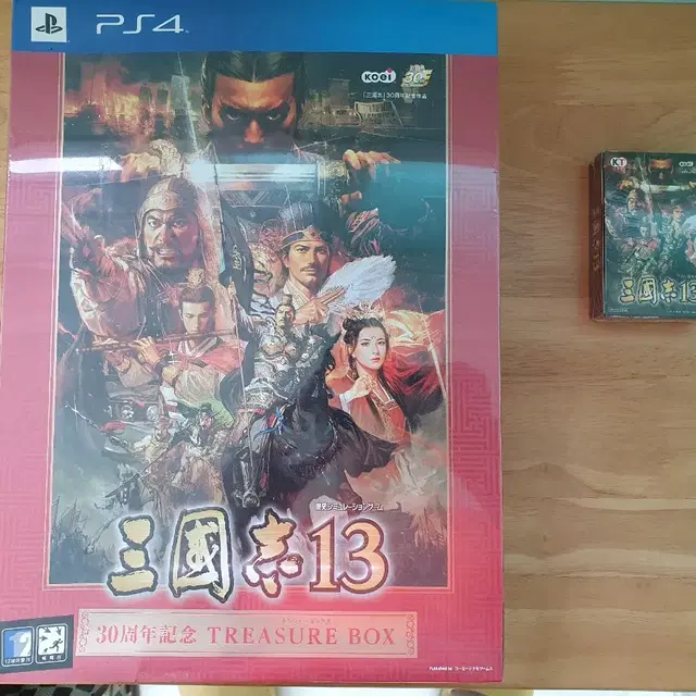 플스4 / PS4 삼국지13 30주년 트레져박스 미개봉 판매합니다