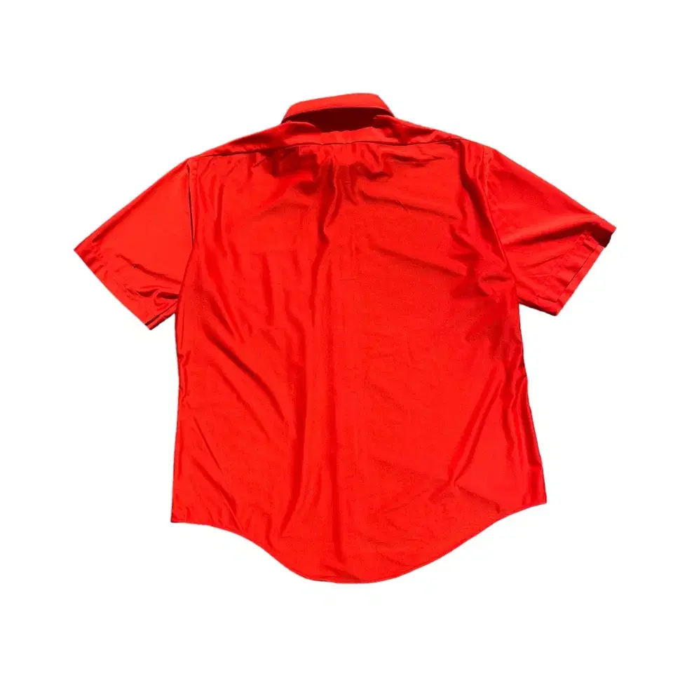 1970's Gimbels Qiana Nylon Scarlet Shirt