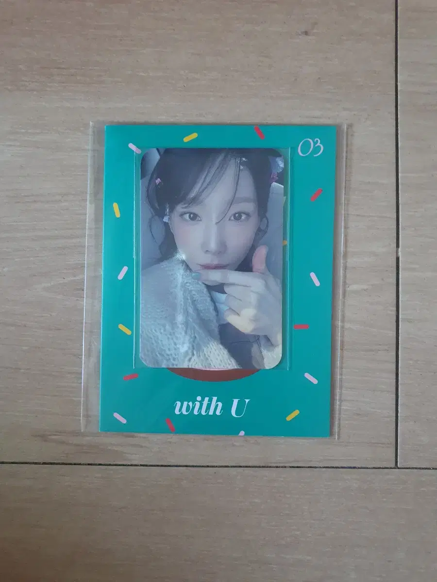 Girls Generation taeyeon birthday kard