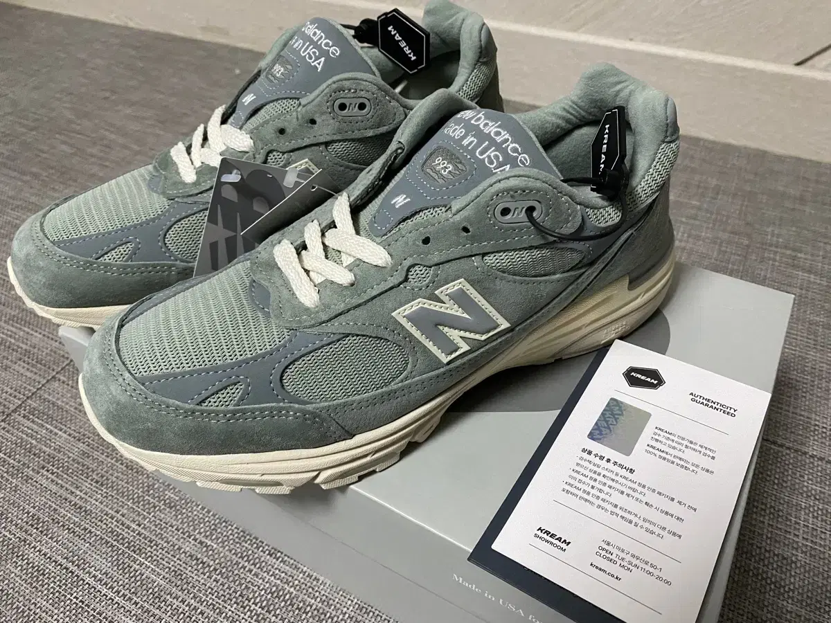 [265]New Balance KITH 993 Slate Gray