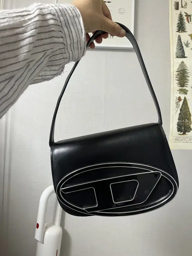 디젤 1dr SHOLDER BAG black 숄더백 블랙