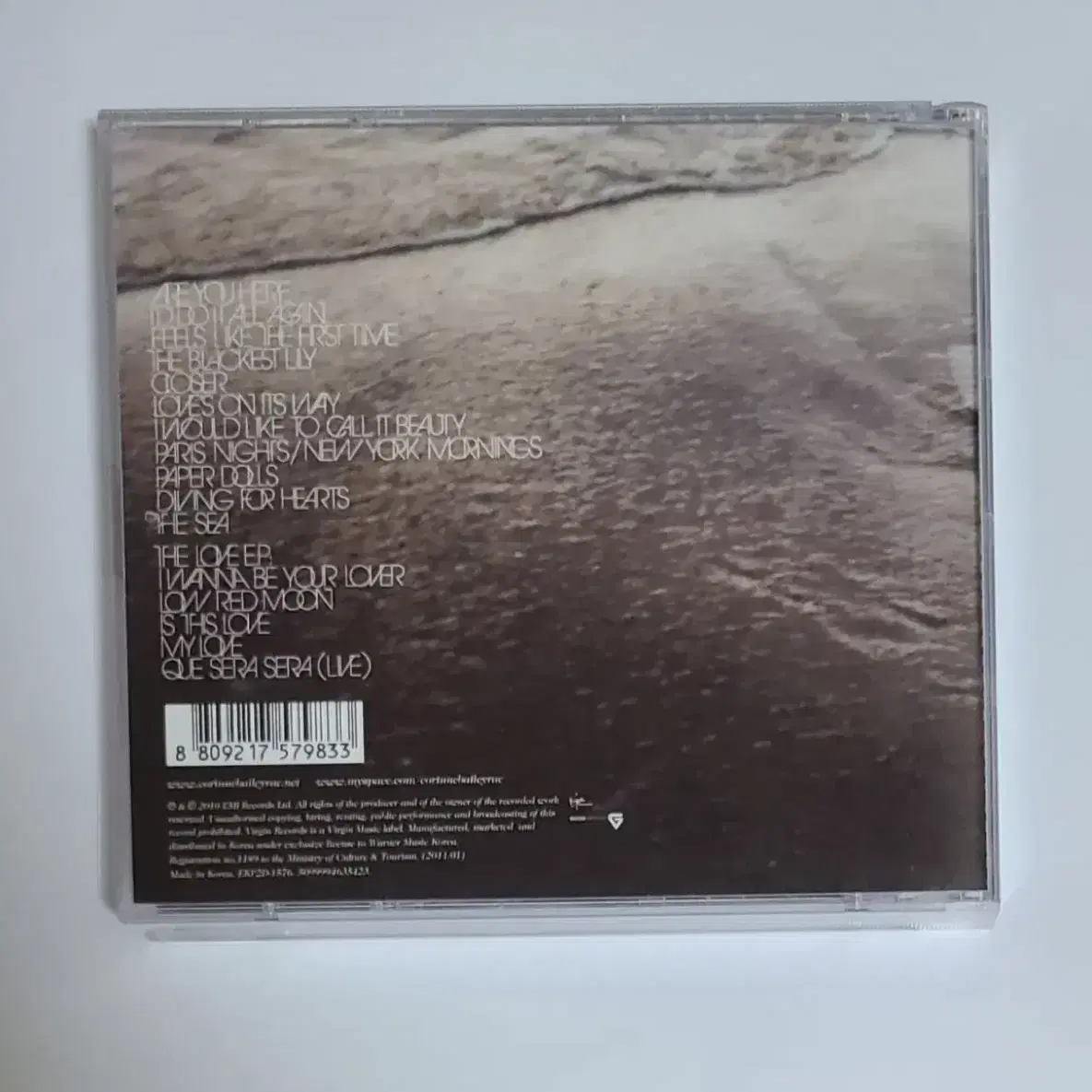 코린 베일리 래 The Sea + The Love 앨범 시디 CD