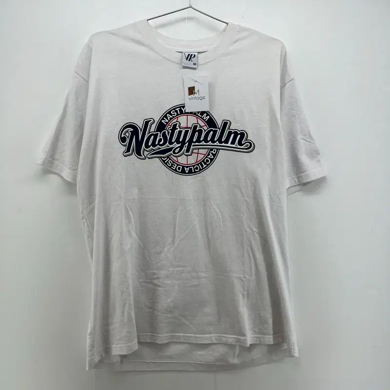 Medium NF Studio Overfit White Baseball Short Sleeve Tee White