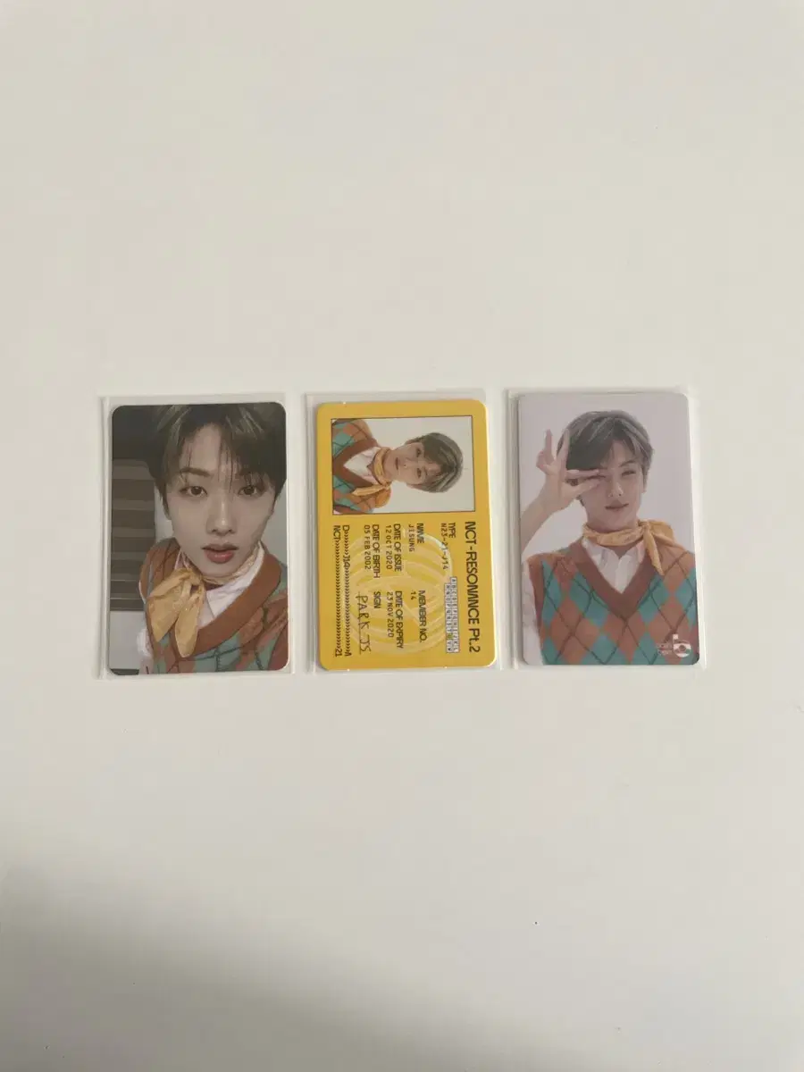 Resonance Depot jisung photocard+ cashbee wts