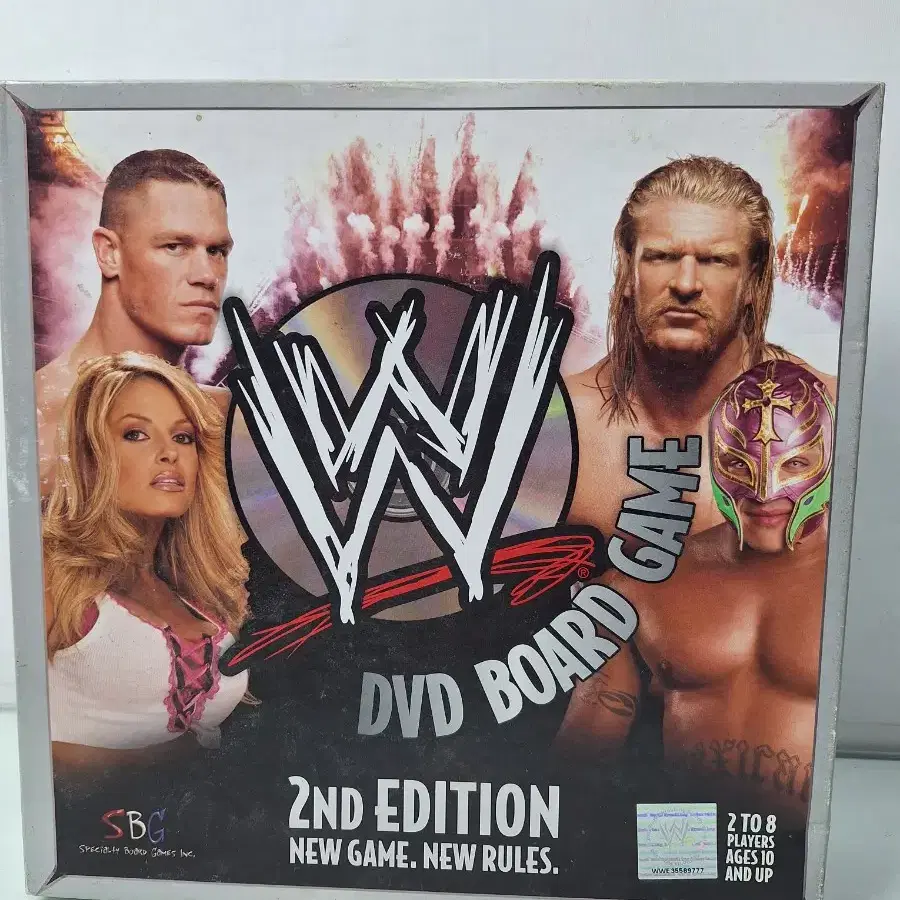 WWE DVD레슬링 보드 게임 완구  놀이