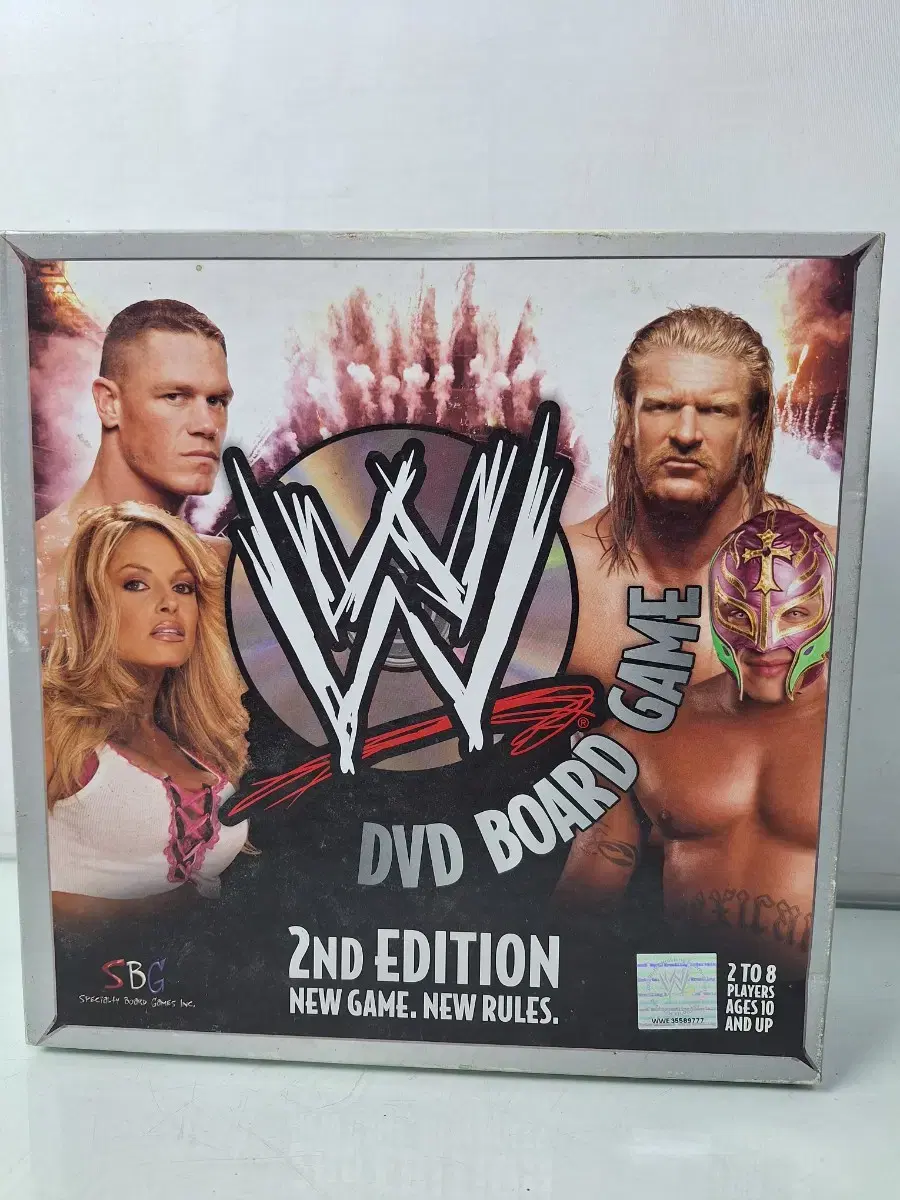 WWE DVD레슬링 보드 게임 완구  놀이