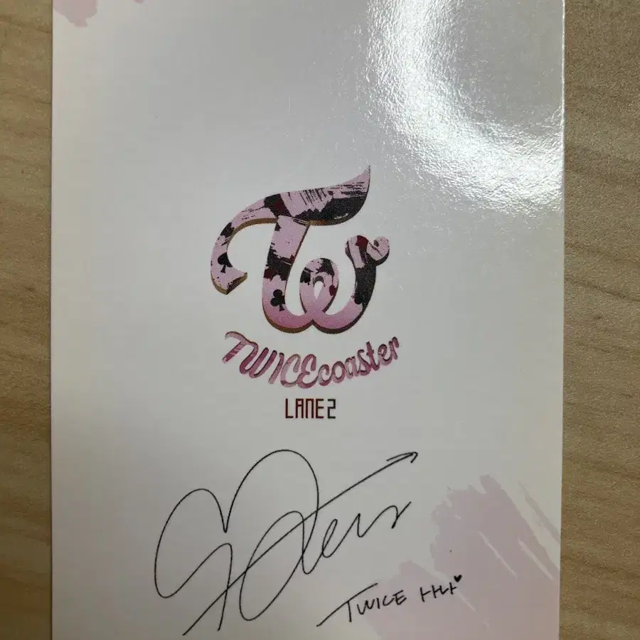 트와이스 사나 TWICEcoaster:LANE2 포카