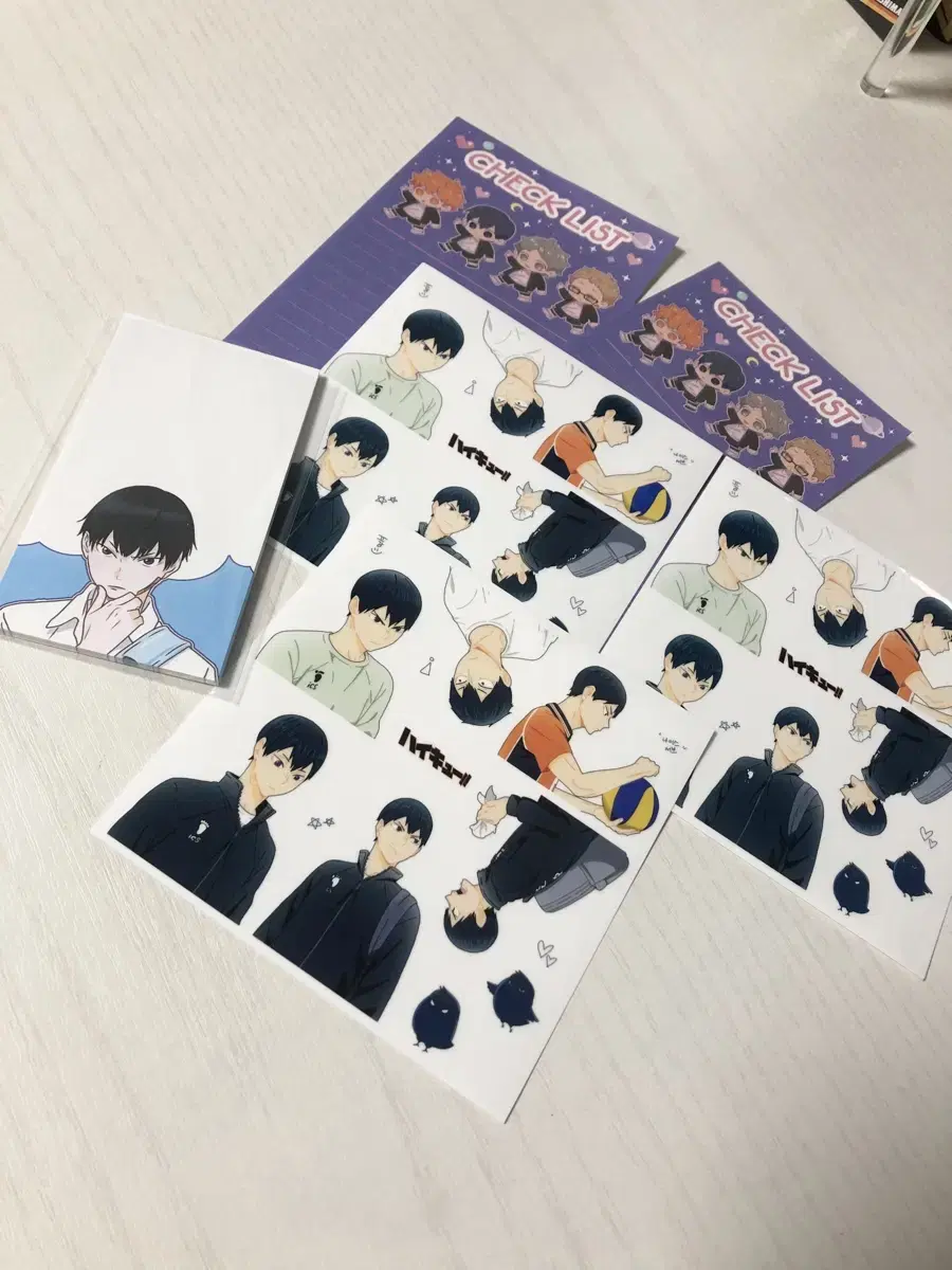 Haikyuu Kageyama Tobio Notepad Instagram bulk sell â'¬â'¬ acrylic Nitotan Lookup