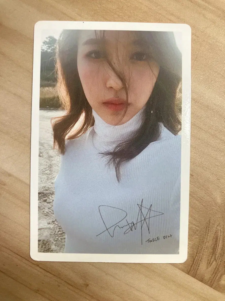 Twice mina TWICEcoaster:LANE1 photocard