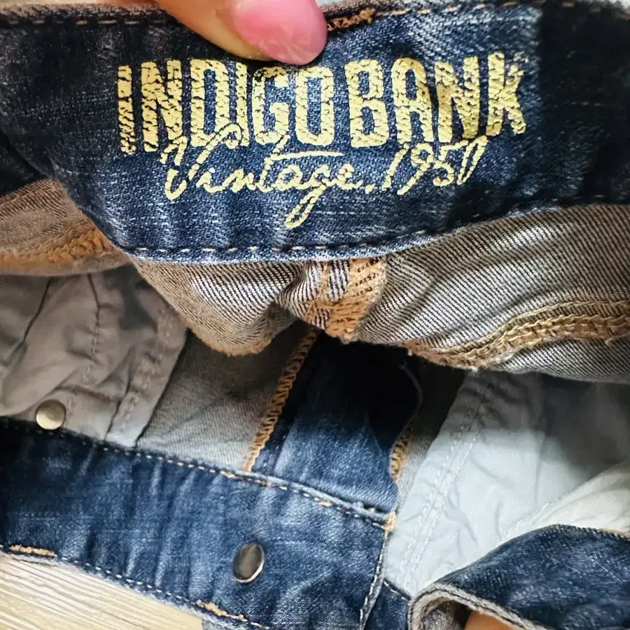 INDIGO BANK 청바지