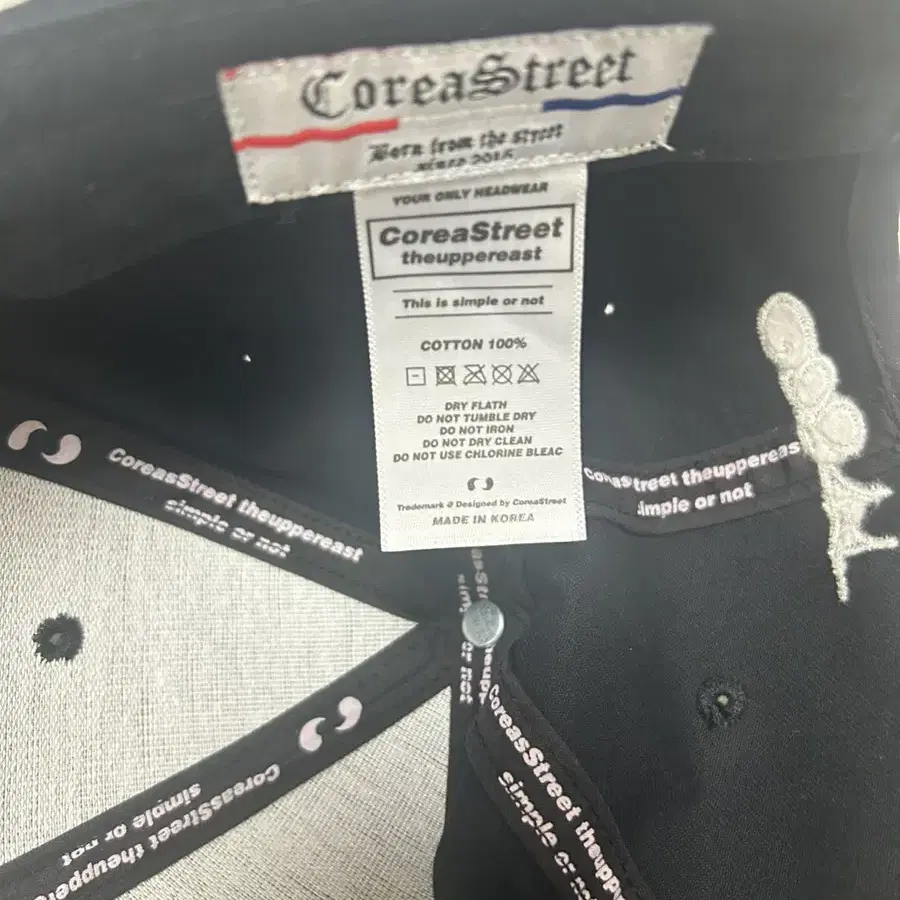 Coreastreet 피어싱 볼캡