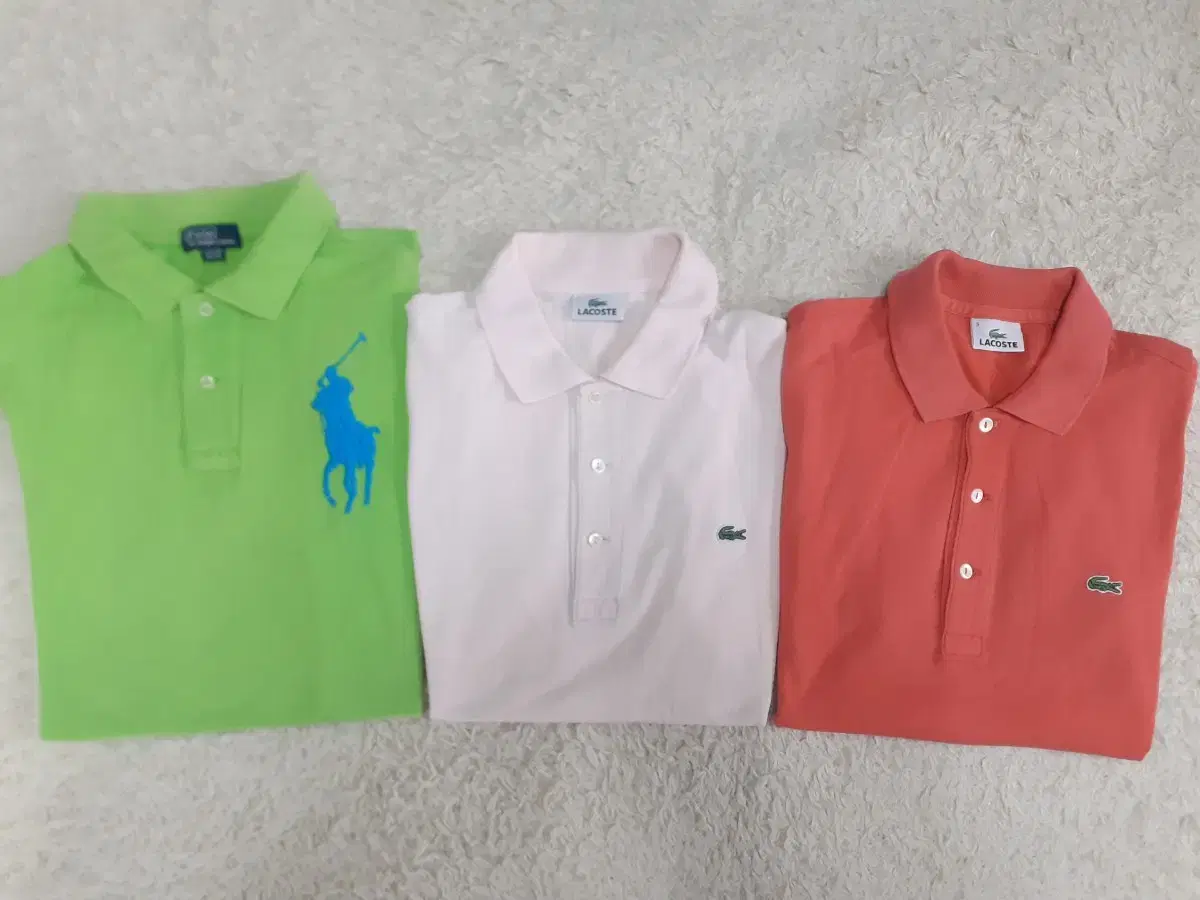 Polo "Big Pony" PK Custom & Lacoste Custom PK T-Shirt..total 3 pieces