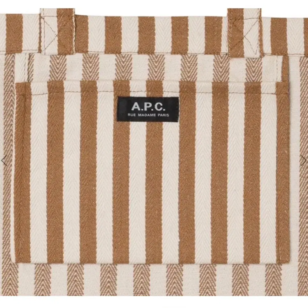 A.P.C. 아페쎄 스트라이프 에코백