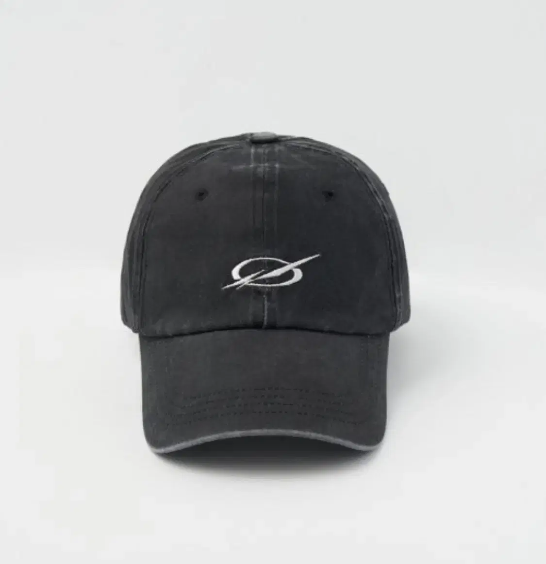 [51퍼센트]WASHED LOGO CAP - BLACK 채민수,형원 볼캡